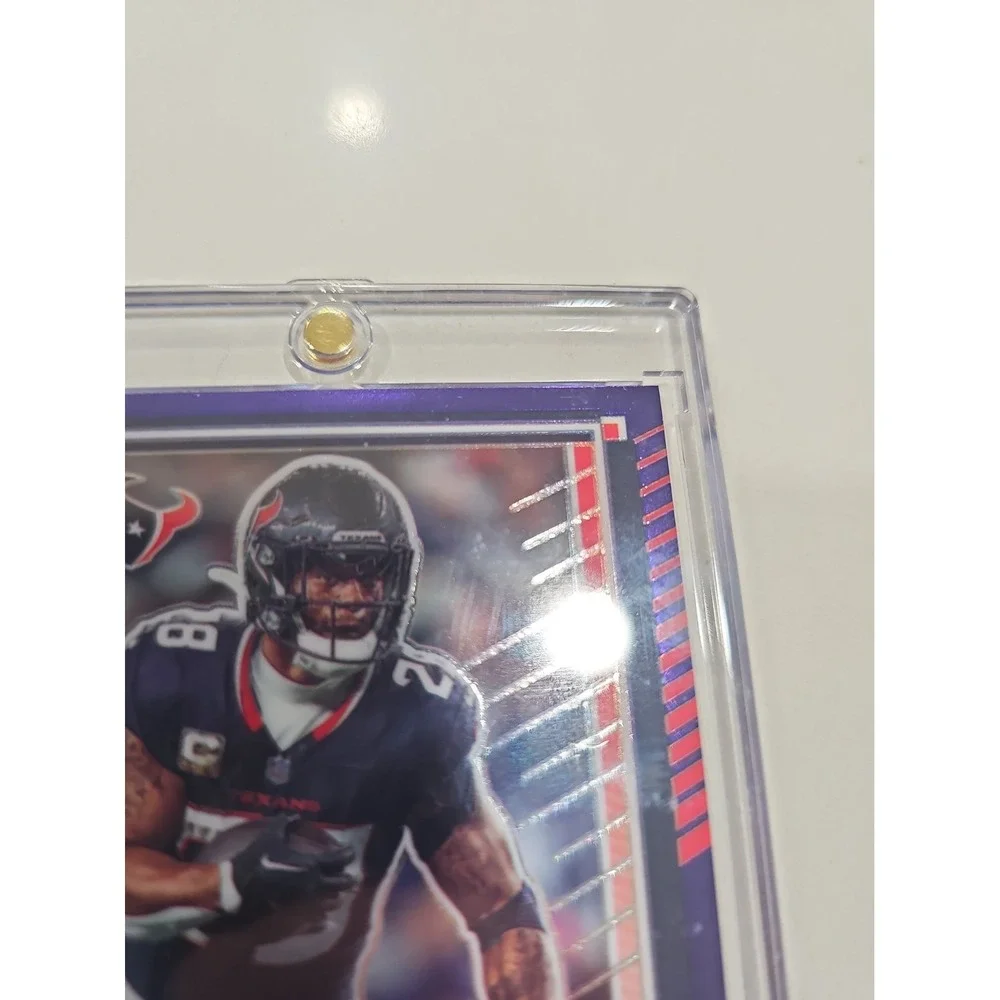 JOE MIXON 2025 DONRUSS PURPLE OPTIC FOOTBALL TEXANS  SP NFL /15